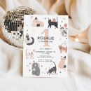 Search for cat 1st birthday invitations Cute