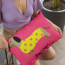 Search for funny christmas dog cushions Doxie