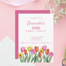 Search for spring 60th birthday invitations Chic