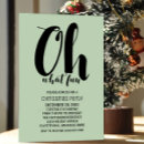 Search for mint green christmas invitations Elegant