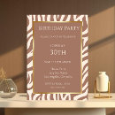 Search for zebra patterns invitations For her