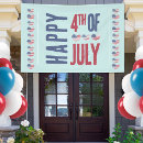 Search for 4th of july banners Red white and blue