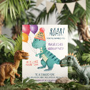 Search for roar birthday invitations Trex