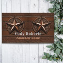 Search for texas business cards Rustic