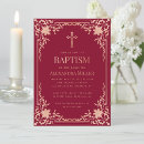 Search for deep pink rose invitations Elegant