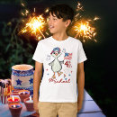 Search for 4th of july girls tshirts Red white and blue