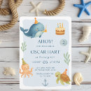 Search for turtle birthday invitations Sea creatures birthday