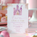 Search for once upon a time 1st birthday invitations Girl