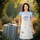 Search for blue and cream aprons Boho