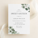 Search for simple sweet 16 invitations 16th birthday