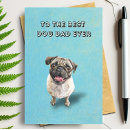 Search for pug fathers day cards Cute