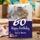 Search for 60th cat birthday cards 60 years old