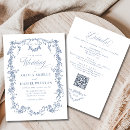Search for dusty blue wedding invitations All in one