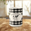 Search for black white checkered pattern mugs For her