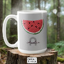 Search for watermelon design mugs Cute