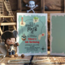 Search for boy pirate birthday invitations Skull