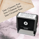 Search for three rubber stamps Businessstationery
