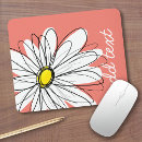 Search for daisy pattern mousepads Modern