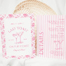 Search for floral hens party invitations Pink