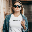 Search for exploration tshirts Travel