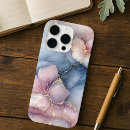 Search for marble effect iphone cases Blue