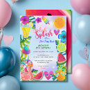 Search for hawaiian pool party invitations Pineapple