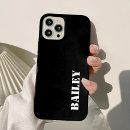 Search for classic simple trendy chic iphone cases Black and white