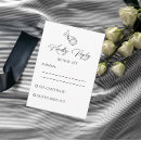 Search for birds invitation wedding rsvp cards Classic
