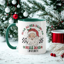 Search for funny dog christmas mugs Santa