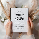 Search for elopement save the dates Nothing fancy just love