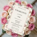 Search for elegant tea party invitations Rose