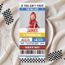 Search for cars 1st birthday invitations Racing