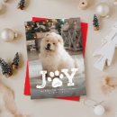 Search for paw prints christmas cards Simple