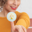 Search for blue duck stickers One lucky duck