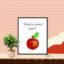 Search for apple posters Back to school