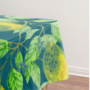 Search for blue and yellow tablecloths Vintage