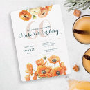 Search for garden 60th birthday invitations Rustic