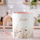 Search for country style mugs Wildflowers