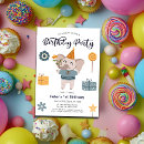 Search for candy 1st birthday invitations Boy