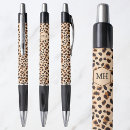 Search for monogrammed office supplies Black