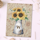 Search for monogram postcards Watercolor