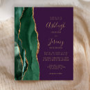Search for purple and green wedding invitations Modern