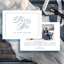 Search for royal blue thank you cards Typography