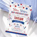 Search for birthday 4th of july invitations Modern