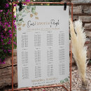 Search for eucalyptus wedding seating charts Rustic watercolor foliage