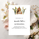 Search for queen crown invitations Elegant