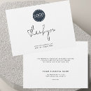 Search for company logo thank you cards Customer appreciation
