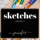 Search for artistic notebooks Typography