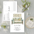 Search for new address invitations Watercolor