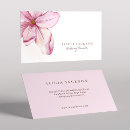 Search for petals business cards Watercolor